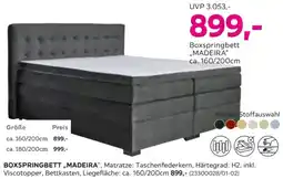 Mömax Boxspringbett „MADEIRA" Angebot