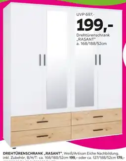 Mömax Drehtürenschrank „RASANT" Angebot