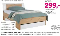 Mömax Stauraumbett SATURN Angebot