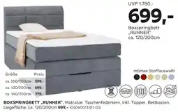 Mömax Boxspringbett „RUNNER" Angebot
