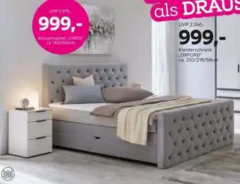 Mömax Boxspringbett „CHESS" Angebot