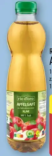 Aldi Nord rio d'oro Apfelsaft Angebot