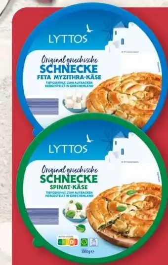 Aldi Nord Lyttos Original griechische Schnecken Angebot