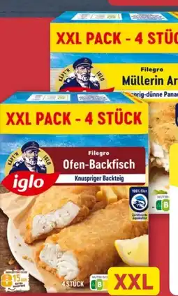 Aldi Nord Iglo Filegro Ofen Backfisch XXL Angebot