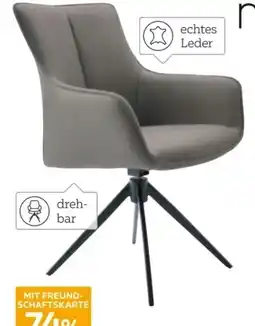 XXXLutz Novel Leder-Armlehnstuhl Angebot