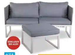 Aldi Nord Outliv Gartenmöbel Modulares Aluminium Balkon-Set Angebot