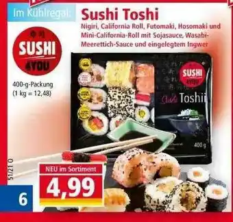 Norma Sushi Toshi Angebot