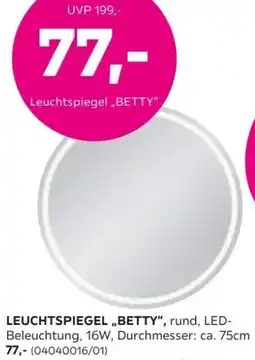 Mömax Leuchtspiegel „BETTY" Angebot