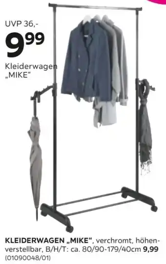 Mömax Kleiderwagen „MIKE" Angebot