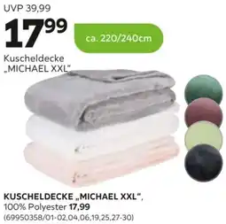 Mömax Kuscheldecke ,,MICHAEL XXL" Angebot