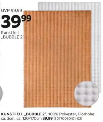 Mömax Kunstfell ,,BUBBLE 2" Angebot
