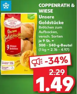 Kaufland COPPENRATH & WIESE Unsere Goldstücke Angebot