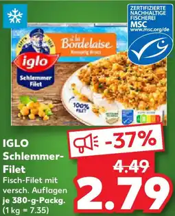 Kaufland IGLO Schlemmer Filet Angebot