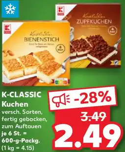 Kaufland K-CLASSIC Kuchen Angebot
