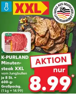 Kaufland K-PURLAND Minutensteak XXL Angebot