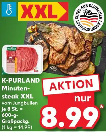 Kaufland K-PURLAND Minutensteak XXL Angebot
