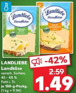Kaufland LANDLIEBE Landkäse Angebot