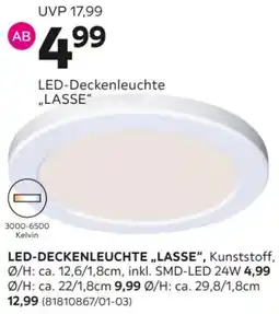 Mömax LED-Deckenleuchte „LASSE" Angebot