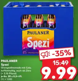 Kaufland PAULANER Spezi Angebot