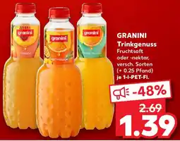 Kaufland GRANINI Trinkgenuss Angebot