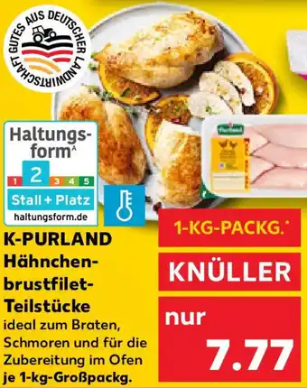 Kaufland K-PURLAND Hähnchenbrustfilet Teilstücke Angebot