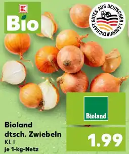 Kaufland Bioland dtsch. Zwiebeln Angebot