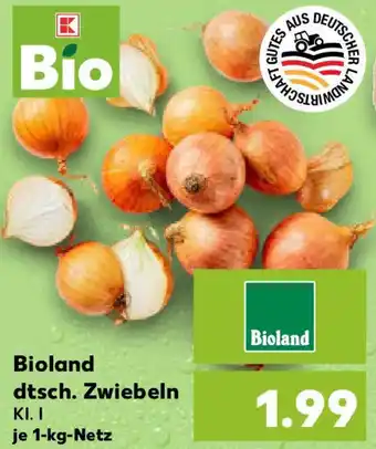Kaufland Bioland dtsch. Zwiebeln Angebot