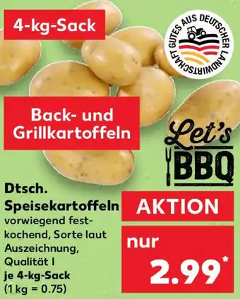 Kaufland Dtsch. Speisekartoffeln Angebot