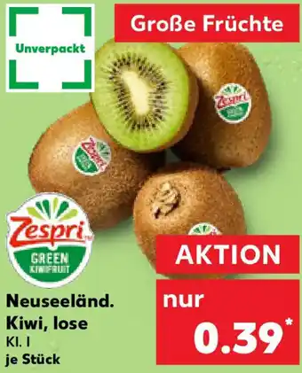 Kaufland Zespri Neuseeländ. Kiwi, lose Angebot