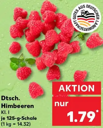 Kaufland Dtsch. Himbeeren Angebot