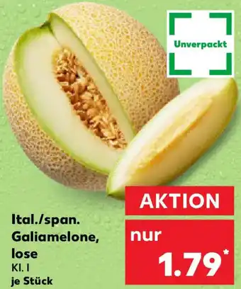 Kaufland Ital./span. Galiamelone, lose Angebot