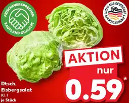 Kaufland Dtsch. Eisbergsalat Angebot