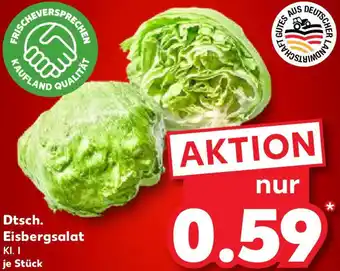 Kaufland Dtsch. Eisbergsalat Angebot