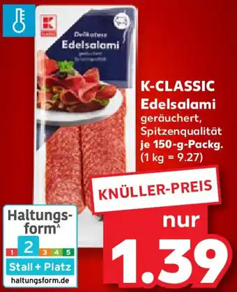 Kaufland K-CLASSIC Edelsalami Angebot