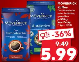 Kaufland MÖVENPICK Kaffee Angebot