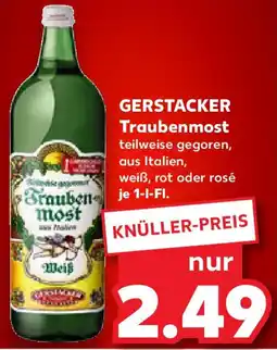 Kaufland GERSTACKER Traubenmost Angebot
