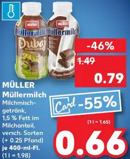 Kaufland MÜLLER Müllermilch Angebot