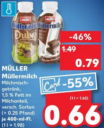 Kaufland MÜLLER Müllermilch Angebot