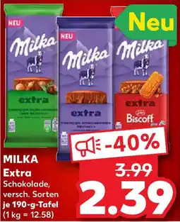 Kaufland MILKA Extra Angebot