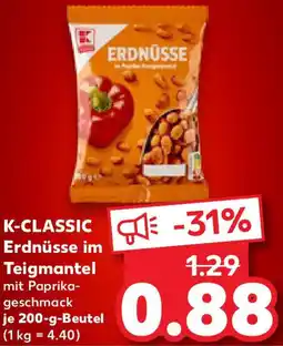 Kaufland K-CLASSIC Erdnüsse im Teigmantel Angebot