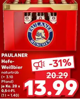 Kaufland PAULANER Hefe-Weißbier Angebot