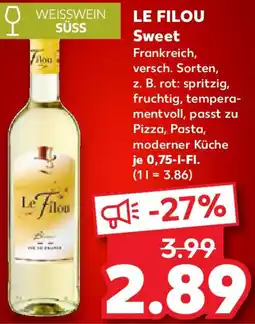Kaufland LE FILOU Sweet Angebot
