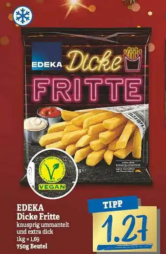 NP Discount Edeka Dicke Fritte Angebot