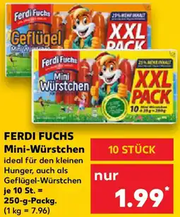 Kaufland FERDI FUCHS Mini-Würstchen Angebot