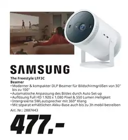 MediaMarkt Samsung the freestyle lff3c beamer Angebot