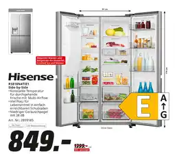 MediaMarkt Hisense rs818n4tie1 side-by-side Angebot