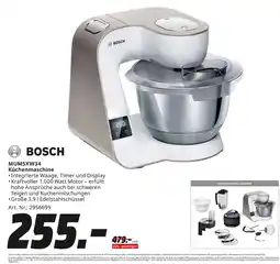 MediaMarkt Bosch mum5xw34 küchenmaschine Angebot