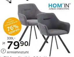 XXXLutz Hom'in armlehnstuhl Angebot