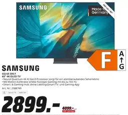 MediaMarkt Samsung gq 65 s95 f 65 4k oled tv Angebot