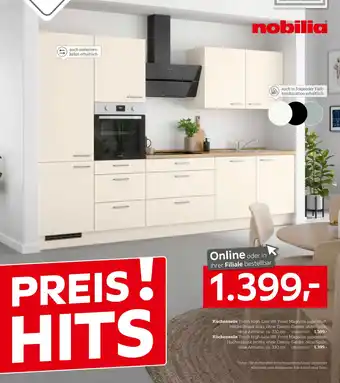 XXXLutz Nobilia küchenzeile touch high-line h8 Angebot